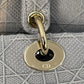 Christian Dior Lady Dior Handbag Shoulder Bag - Gray 