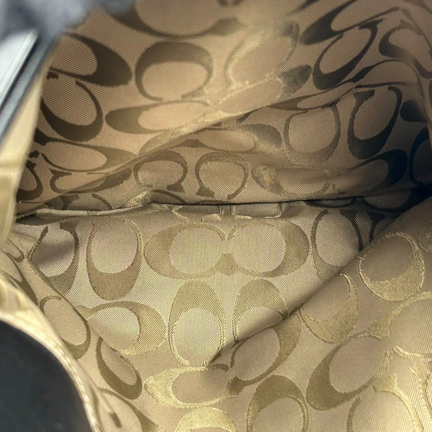 Coach ソーホー クロスボディ メッセンジャー レザー ショルダーバッグ - ブラック