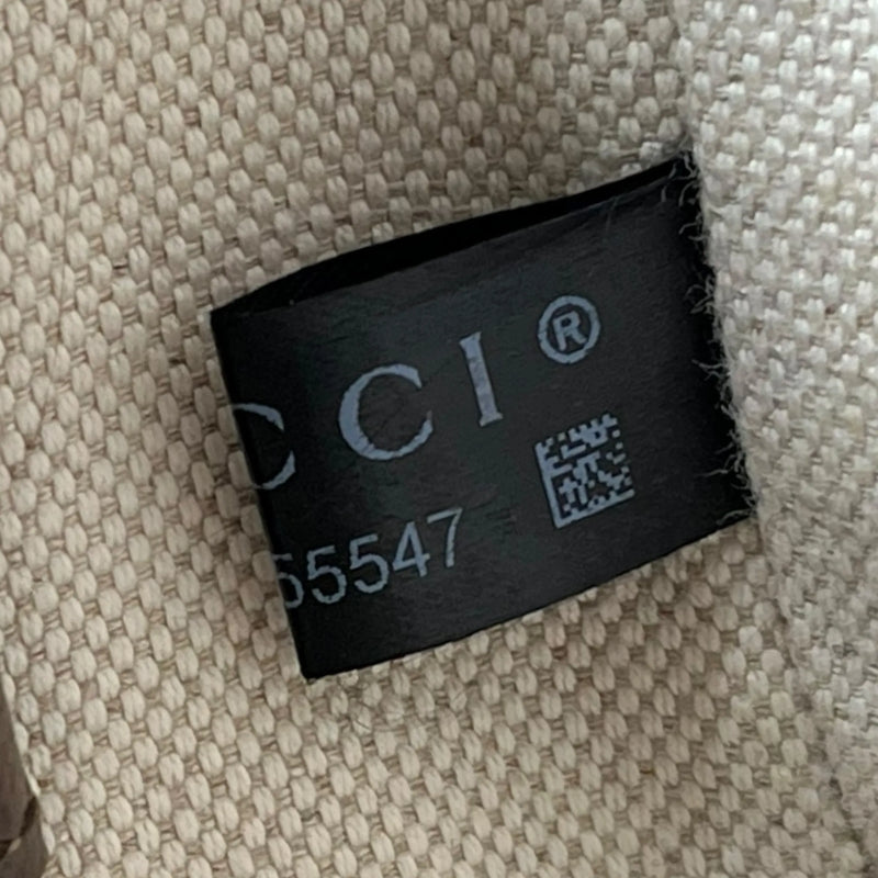 GUCCI オフディア スモール GGスプリーム キャンバス ショルダーバッグ - ブラウン