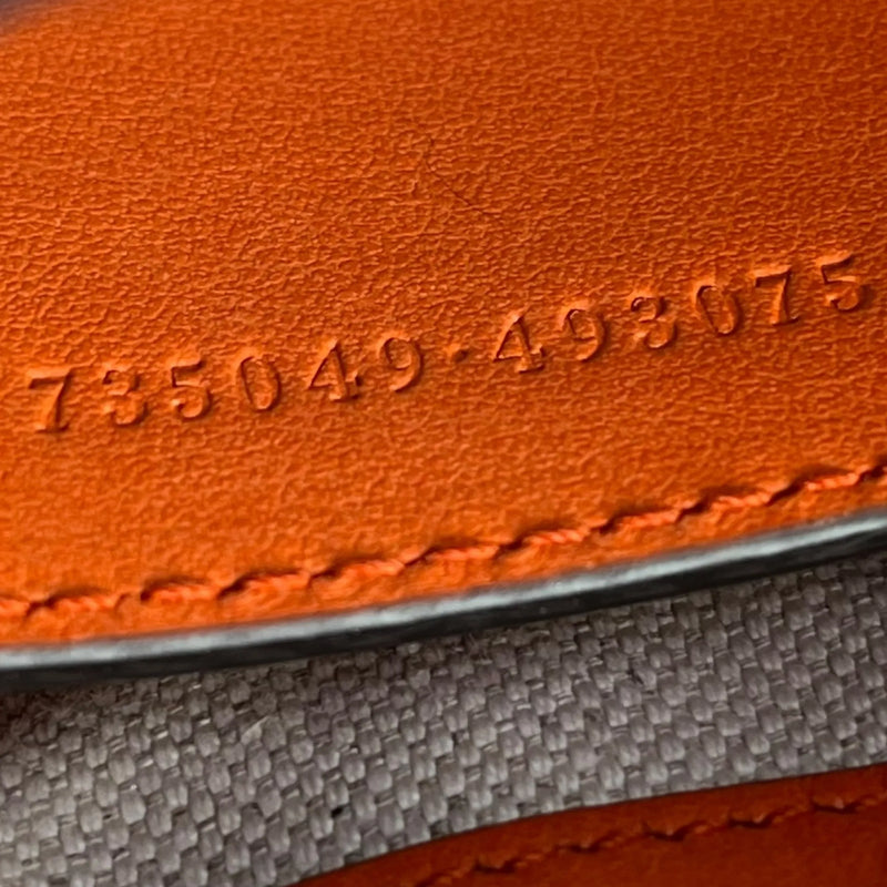 GUCCI GG Matelasse Small Shoulder Bag/Handbag - Orange 