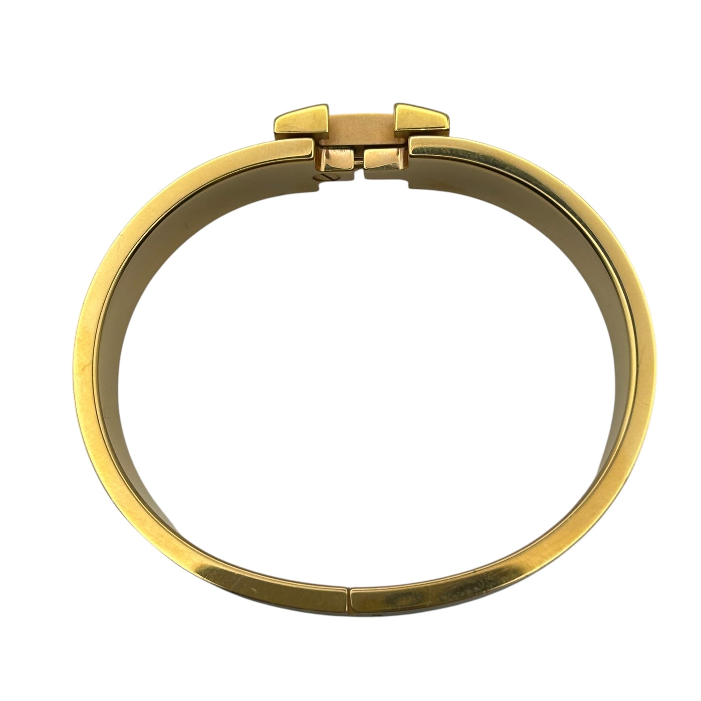 HERMES Clic H Enamel Bracelet Cheval Pixel PM