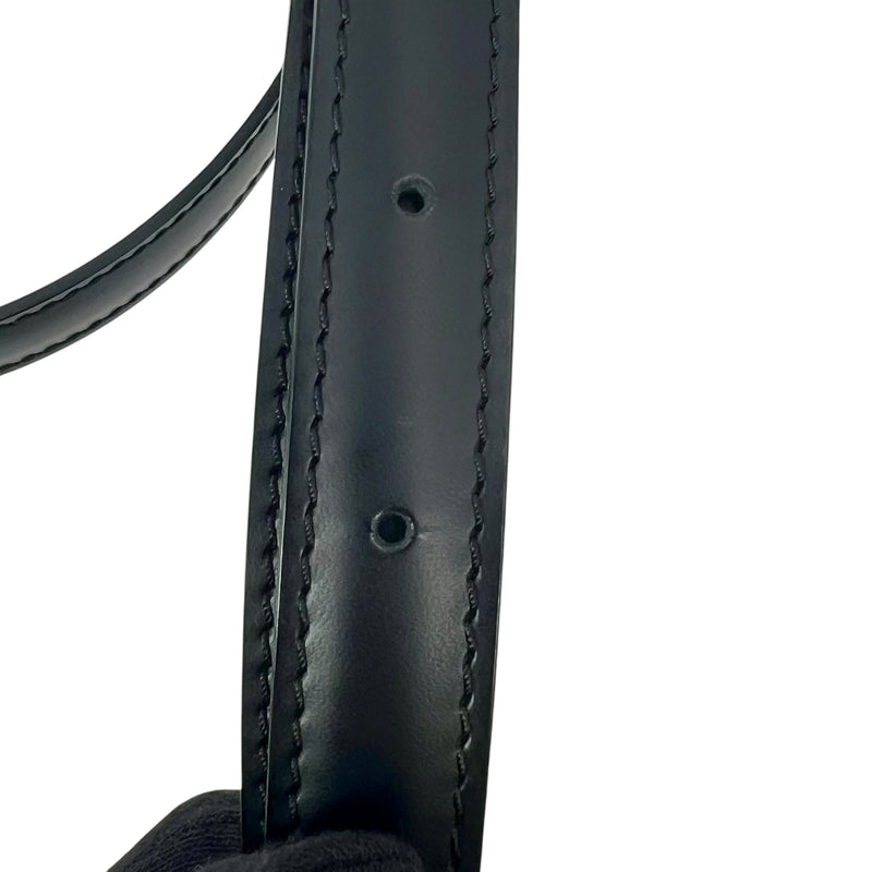 Louis Vuitton Black Leather Strap