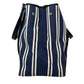BALENCIAGA Stripe Navy Cabas