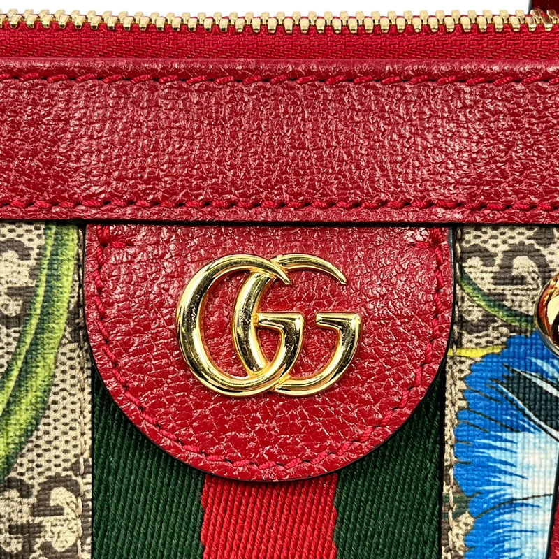GUCCI Ophidia 2way Hand Bag Red Shoulder Bag