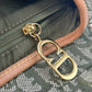 Dior Saddle Trotte canvas Shoulder Bag