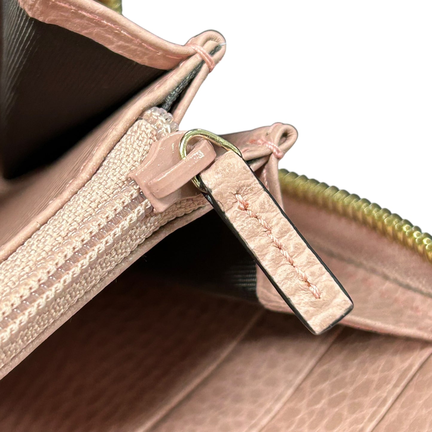 GUCCI GG Canvas Zip Around Long Wallet
