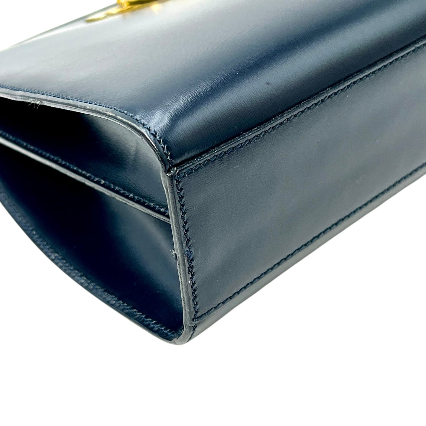 CELINE Double Face Hand Bag - Navy
