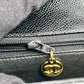 CHANEL Mademoiselle Caviar Skin Hand Bag - Black