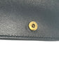 BALENCIAGA Classic Cash Leather Coin Purse Card Case Wallet - Black