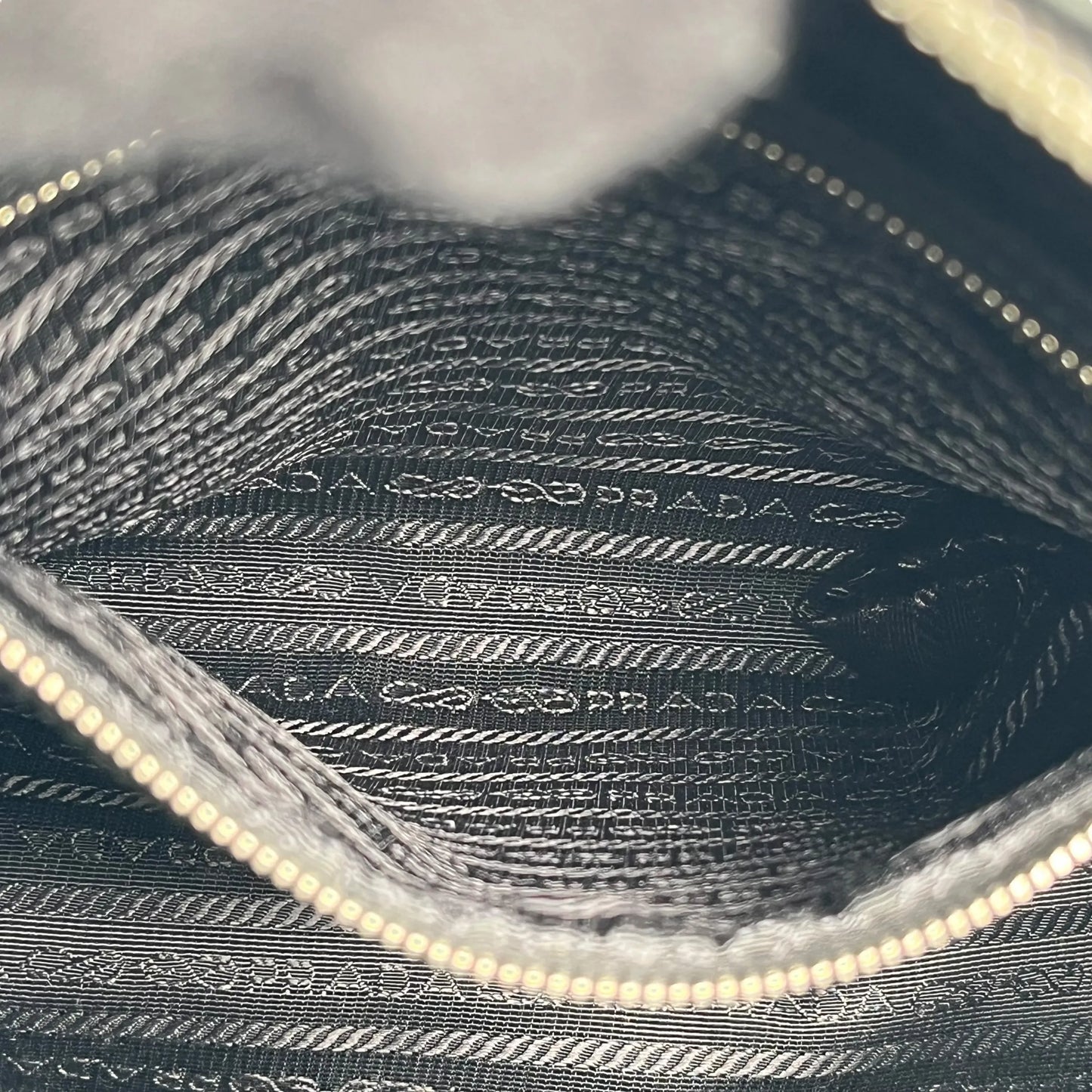 PRADA Diagramme Leather Backpack - Black