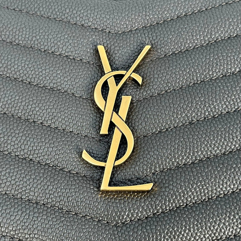 Saint Laurent Lou Mini Shoulder Bag - Darkgray