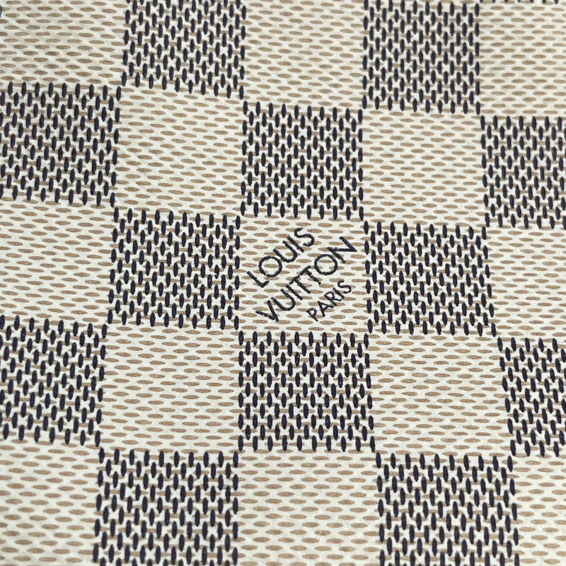 Louis Vuitton Damier Azur Pochette Cosmetic Pouch - White
