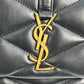 Saint Laurent Quilted Leather Hand Bag One Shoulder Bag - Black