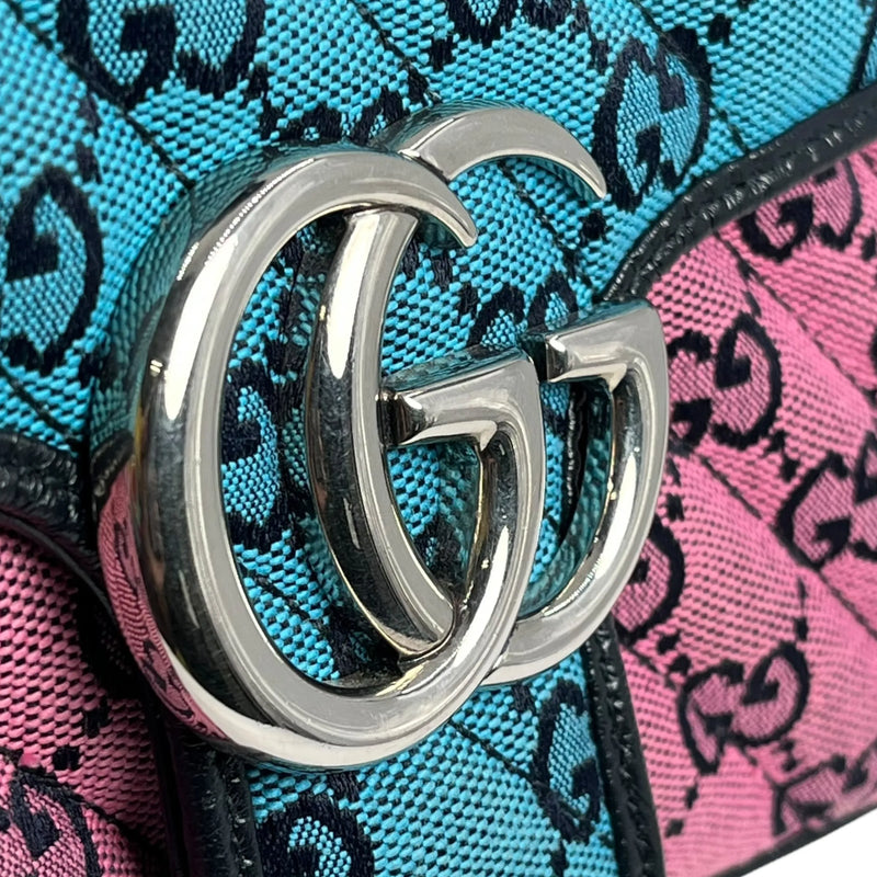 GUCCI GG Marmont Chain Shoulder Bag - Multicolor 