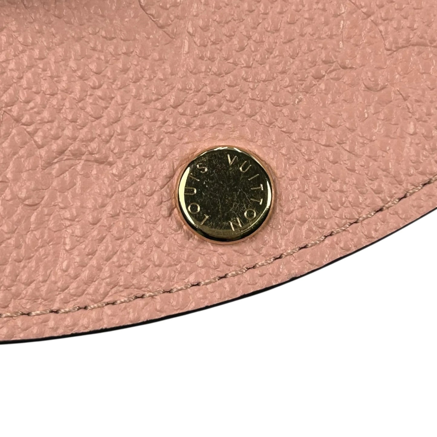Louis Vuitton Monogram Empreinte Porte Monnaie Rosalie Coin Case - Pink 
