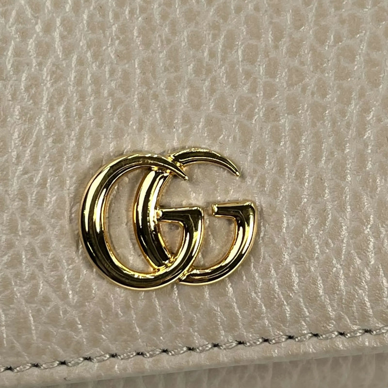 GUCCI Double G Compact Wallet - Gray