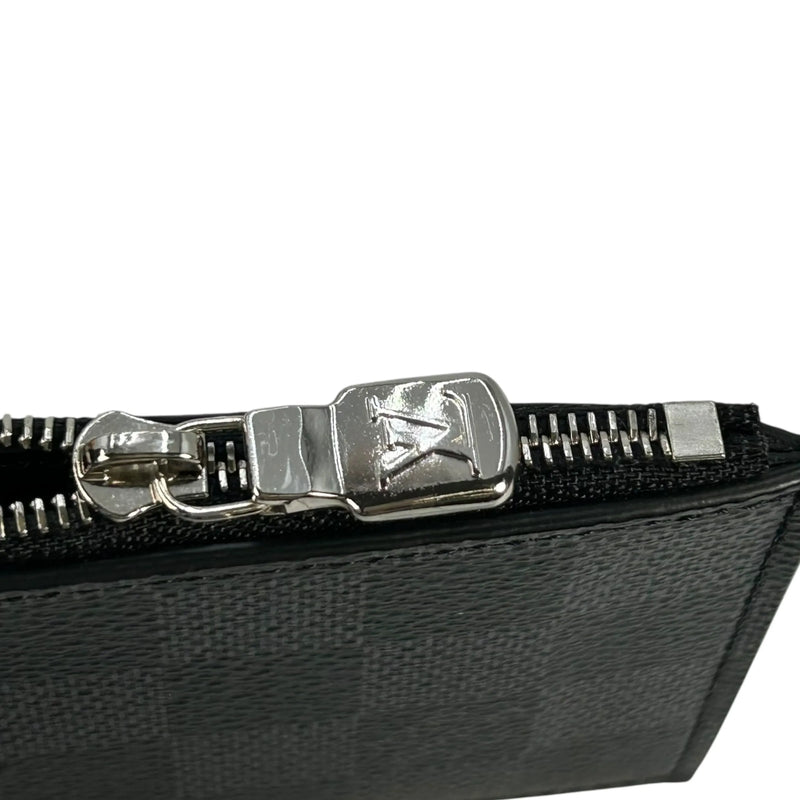 Louis Vuitton Damier Card Case Coin Case - Black