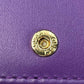 GUCCI Guccissima Leather Compact Wallet - Purple