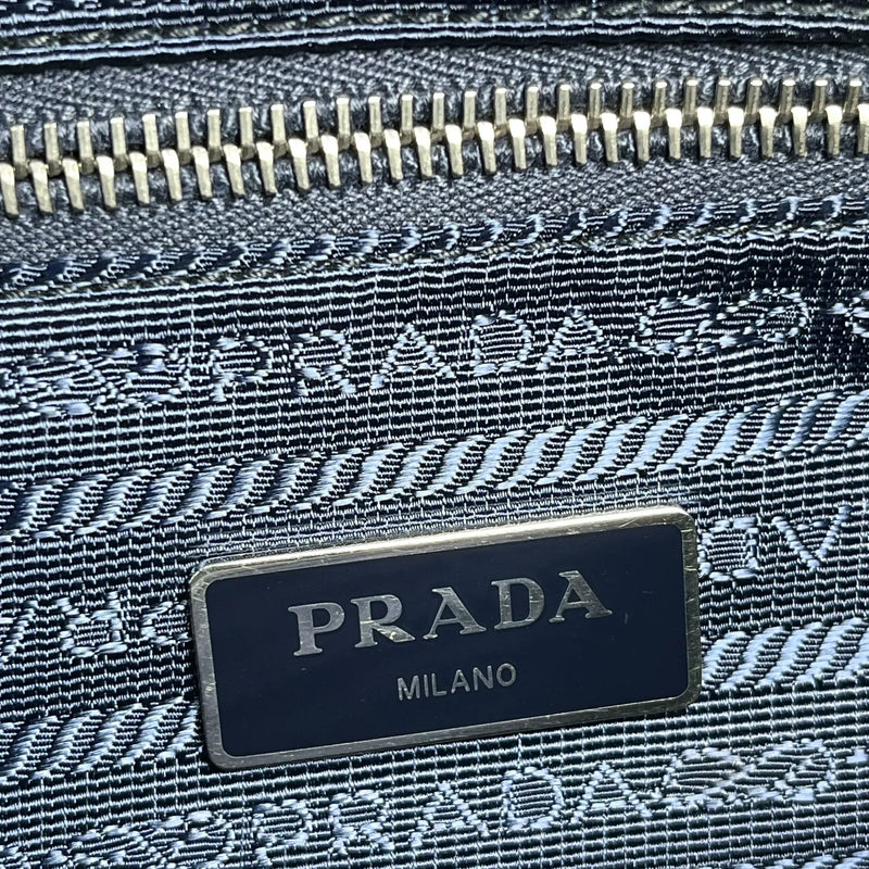 PRADA Nylon Quilting Chain Shoulder Bag - Navy
