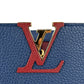 Louis Vuitton Capucines MM Taurillon Leather Hand Bag - Navy Blue