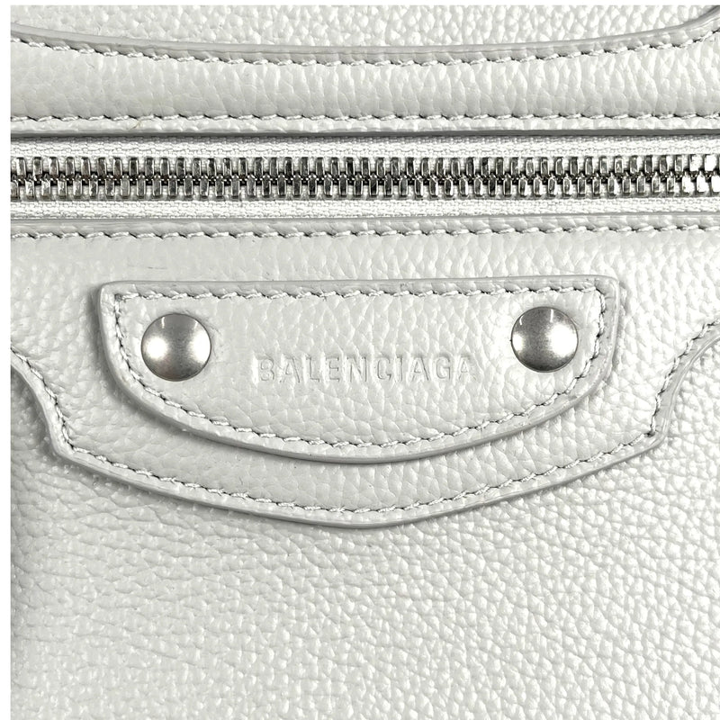 BALENCIAGA Neo Classic City Medium Top Handle Tote Bag Hand Bag - Gray