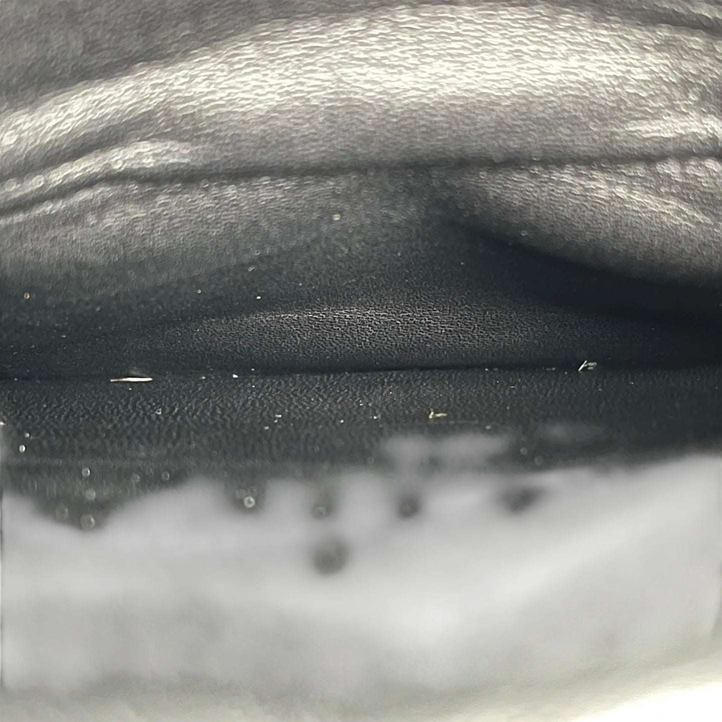 CHANEL Matelasse W-flap Chain Shoulder Bag - Black 