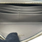 Valentino Rockstud Round Fastener Long Wallet - Gray