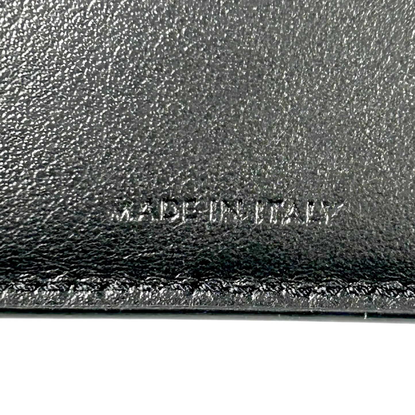 CELINE Triomphe Compact Wallet - Black