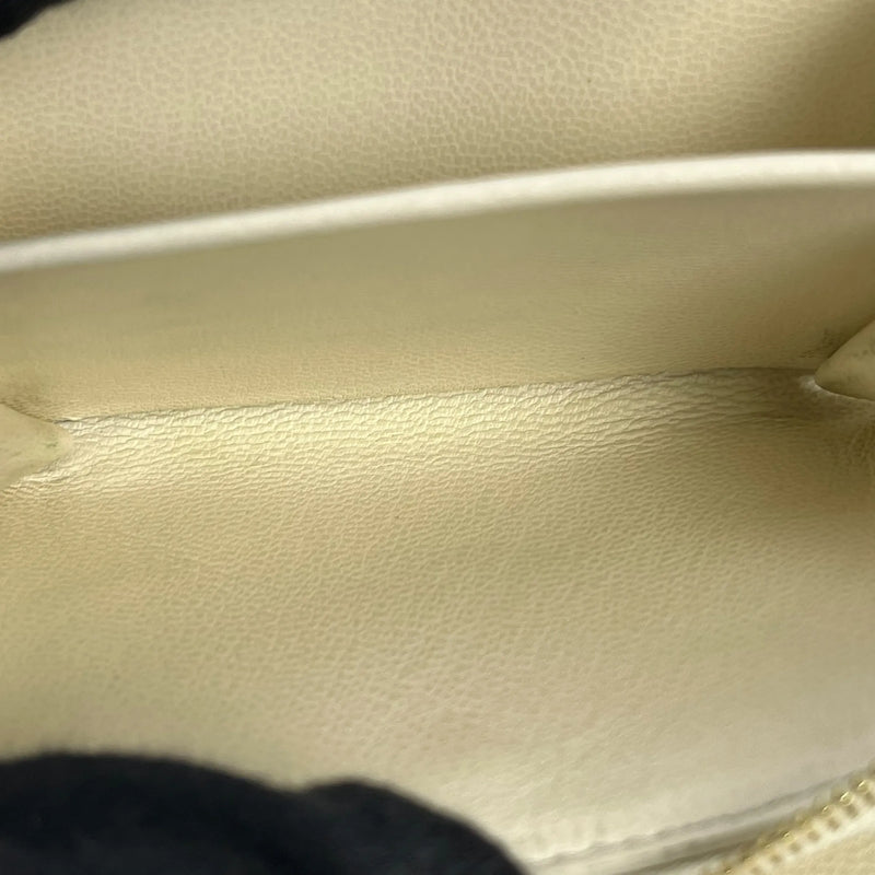 Louis Vuitton Monogram Portefeuille Lou Compact Wallet - White