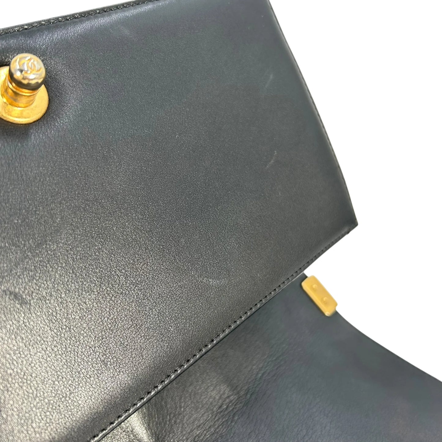 CHANEL Boy Chanel Hand Bag Shoulder Bag - Black