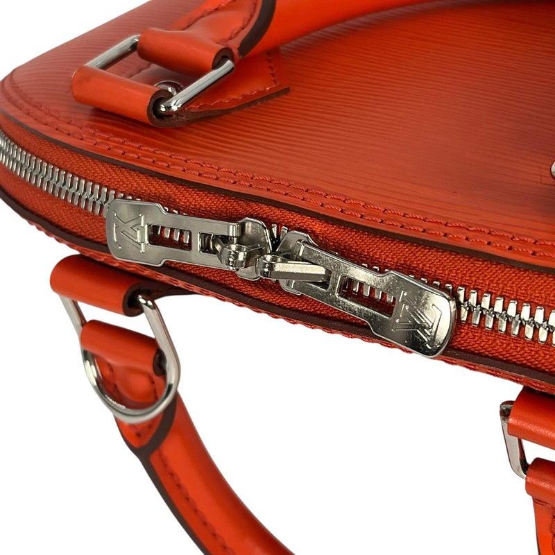 LOUIS VUITTON Alma BB Epi Leather Hand Bag Shoulder Bag - Orange