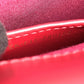BVLGARI Serpenti Forever Crossbody Bag Chain Shouder Bag - Red