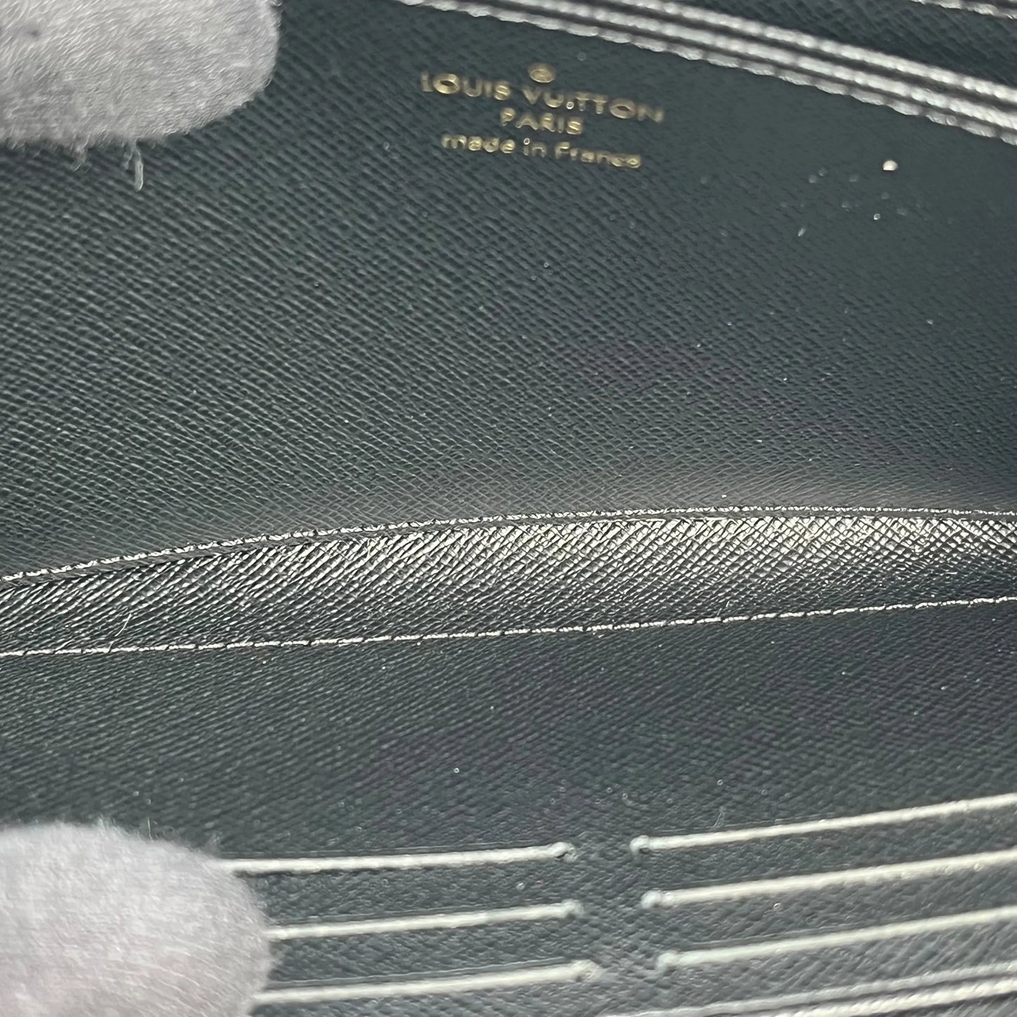LOUIS VUITTON Monogram Reverse Zippy Long Wallet - Brown