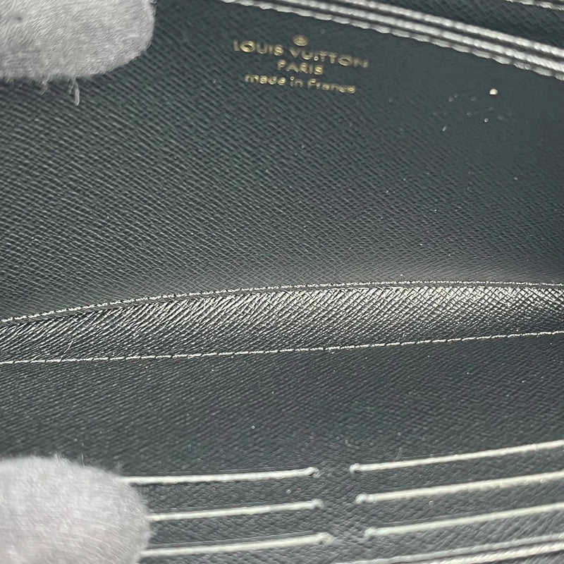 LOUIS VUITTON Monogram Reverse Zippy Long Wallet - Brown