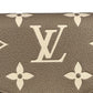 LOUIS VUITTON Pochette Felicie Monogram Empreinte Chain Wallet - Beige