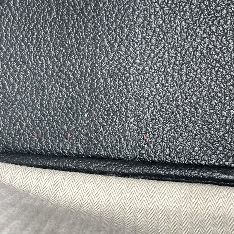 HERMES Garden Party PM Negonda X Stamped Tote Bag - Black
