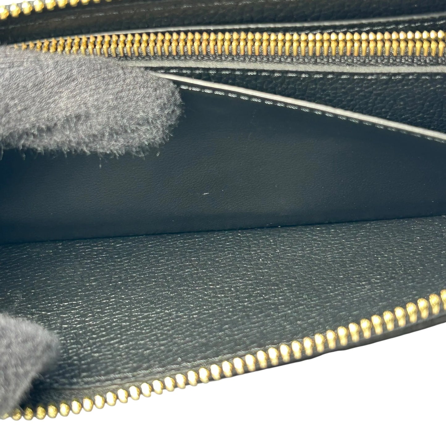 LOUIS VUITTON Portefeuille Monogram Empreinte Long Wallet - Black 