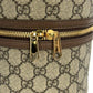 GUCCI Ophidia GG Supreme Canvas Cosmetic Case Handbag - Brown 