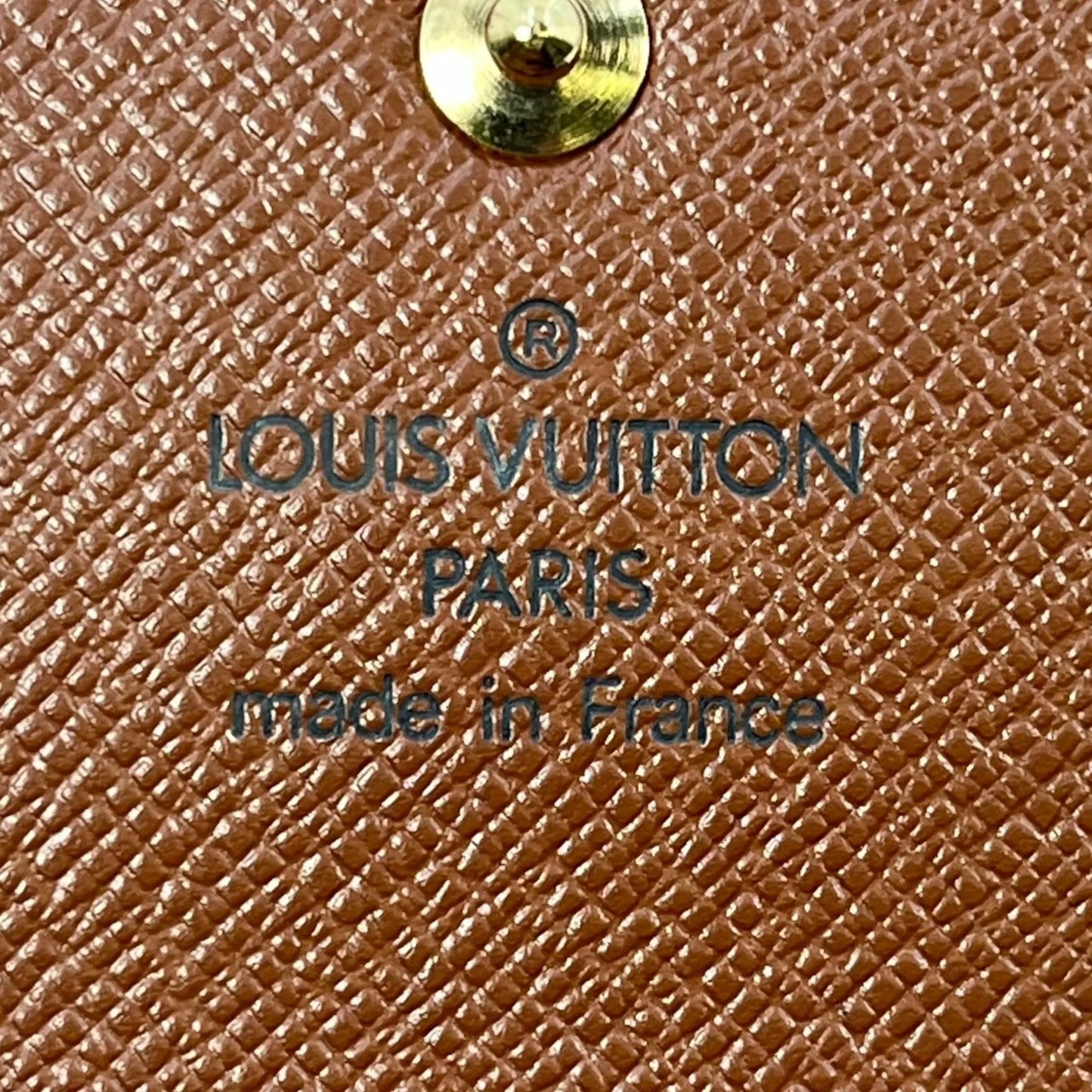 LOUIS VUITTON Portefeuille Long Wallet - Brown 