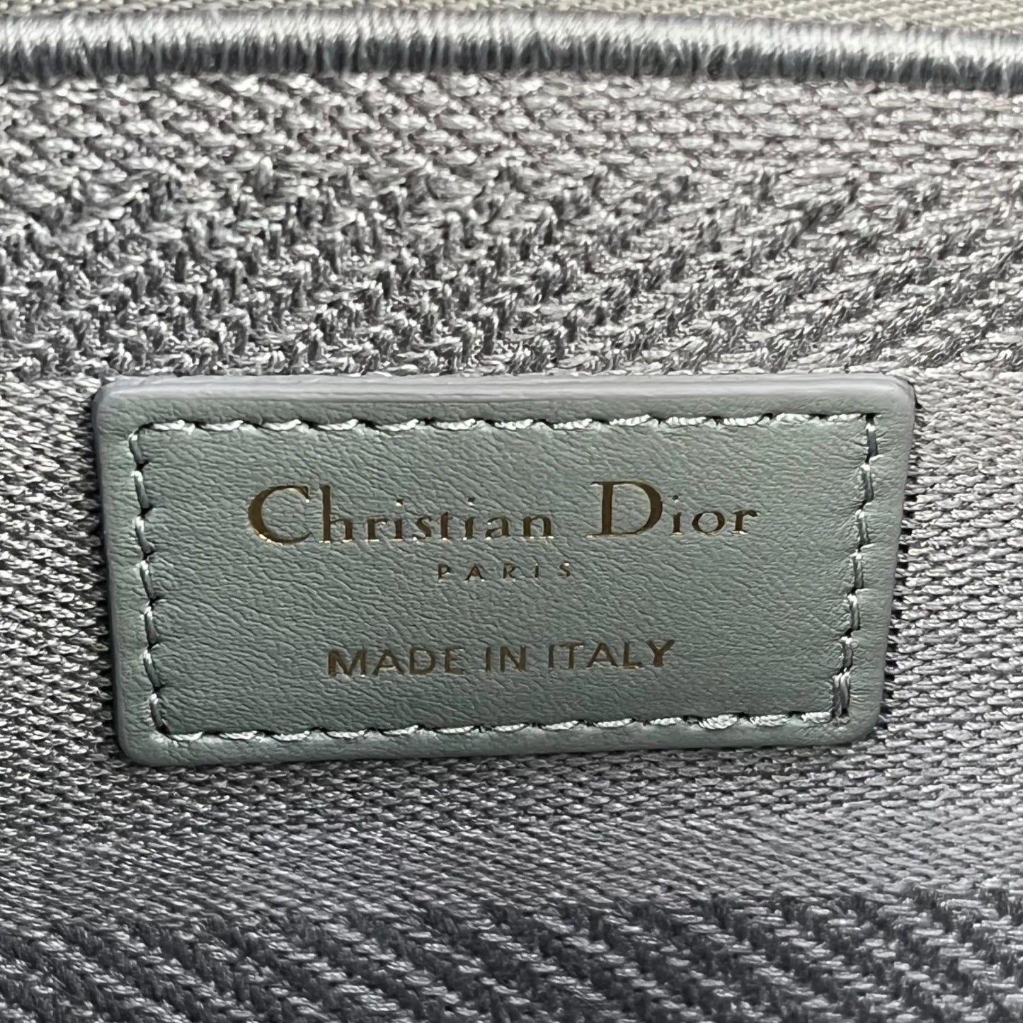 Christian Dior Lady Dior Handbag Shoulder Bag - Gray 