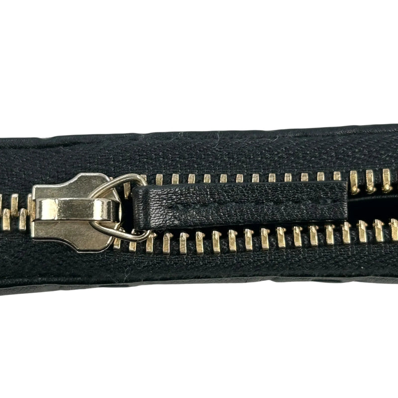 GUCCI グッチシマ GGパターン レザー コインケース - ブラック