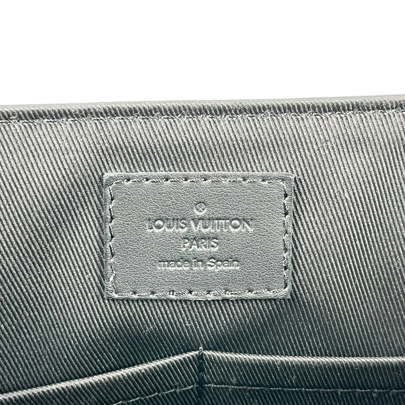 Louis Vuitton テイクオフ メッセンジャー PM カーフレザー ショルダーバッグ - ブラック