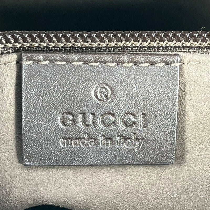 GUCCI GGスプリーム キャンバス ハンドバッグ ショルダーバッグ - ブラウン