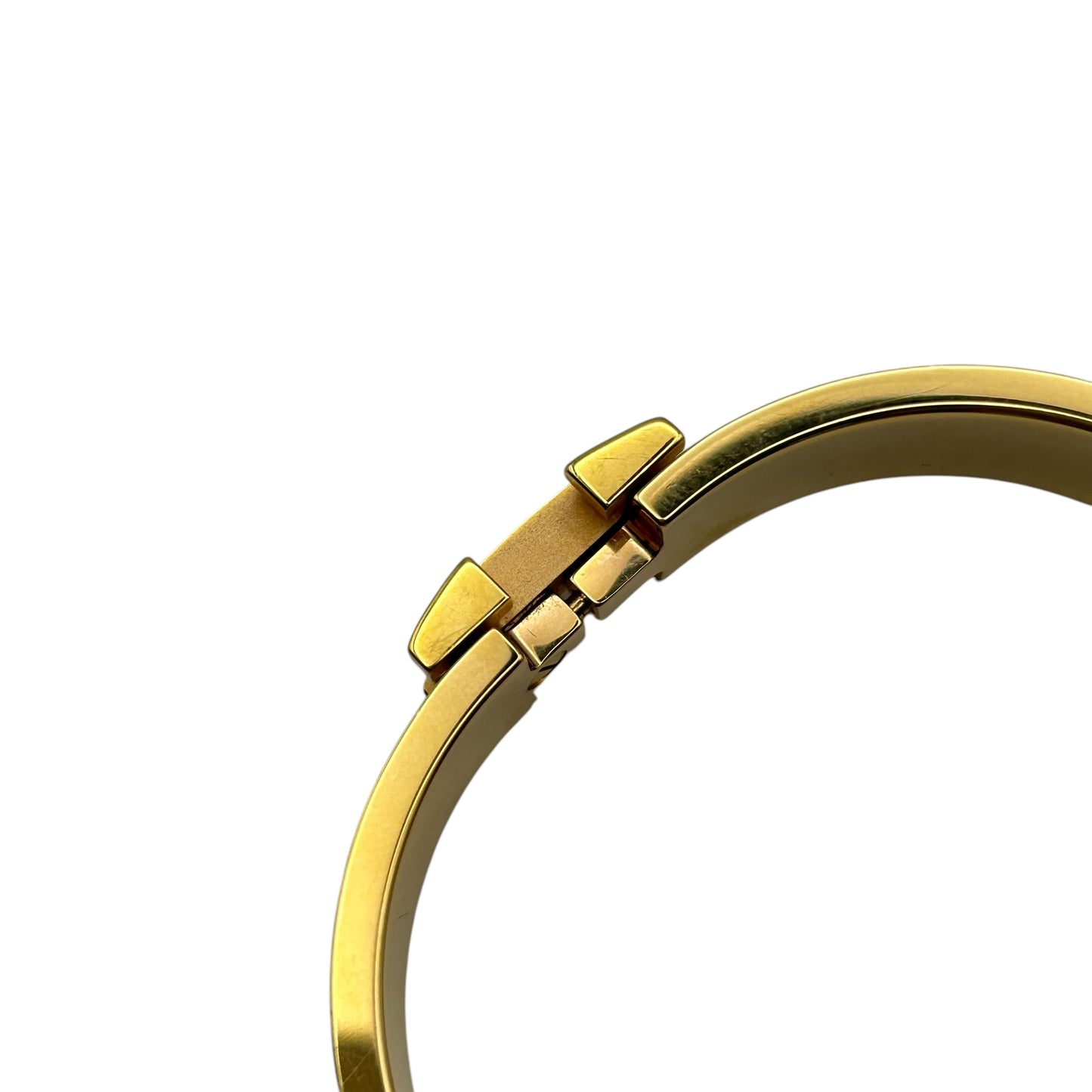 HERMES Clic H Enamel Bracelet Cheval Pixel PM