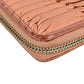 COACH Madison gathered leather zip around wallet