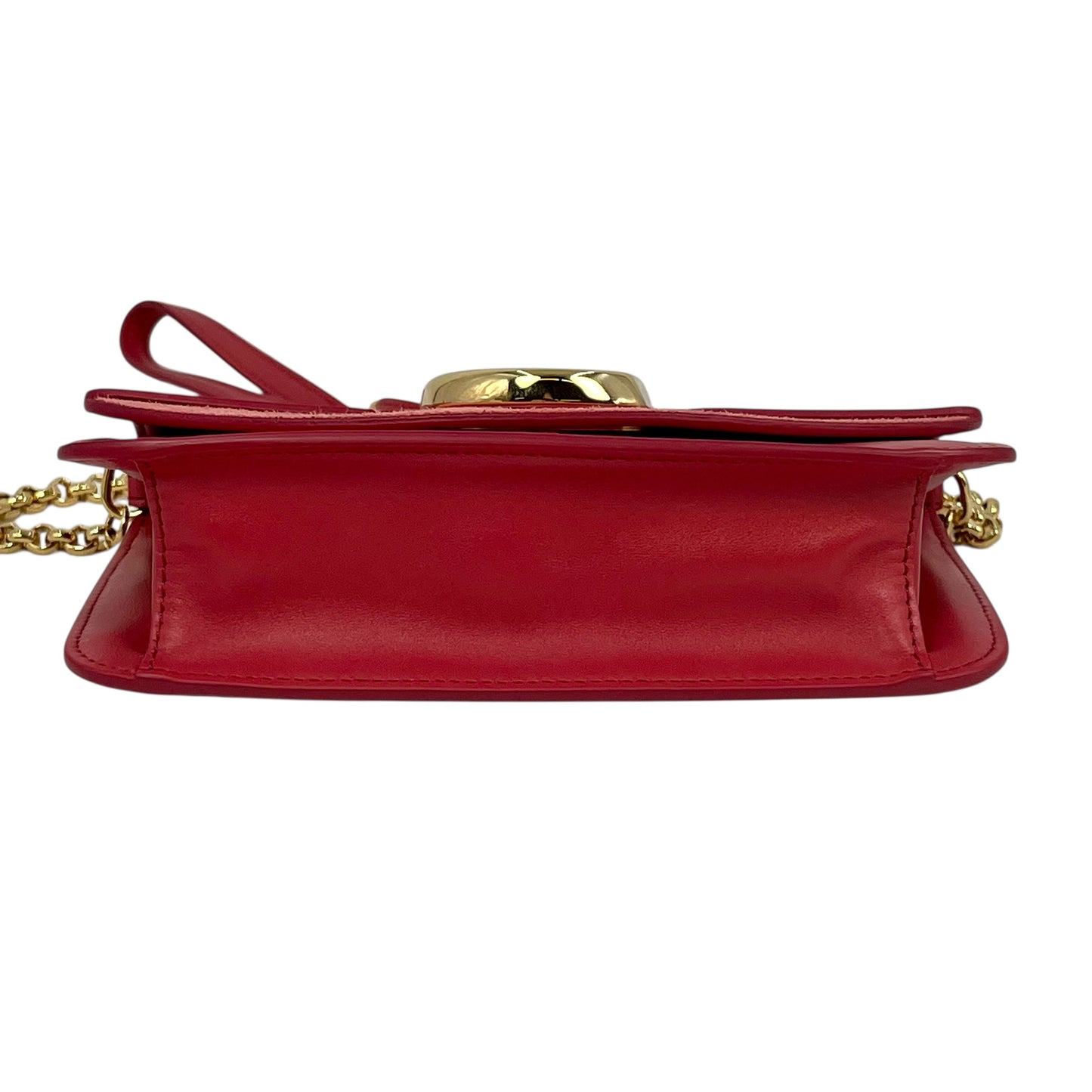 Chloé C Chain Shoulder Bag - Pink×Red