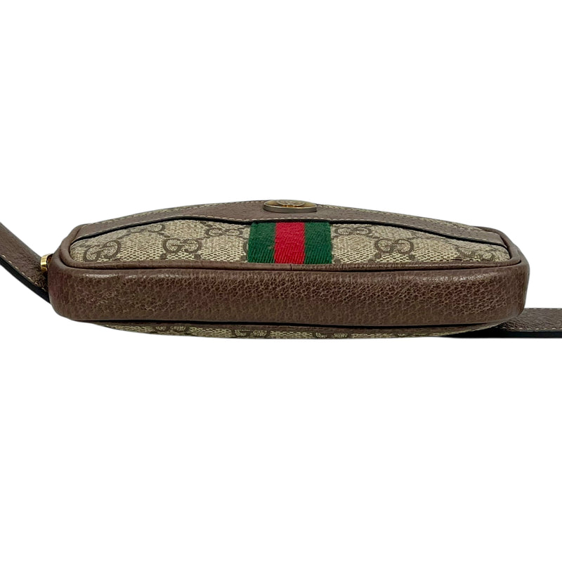 GUCCI GG Supreme Body Bag - Brown