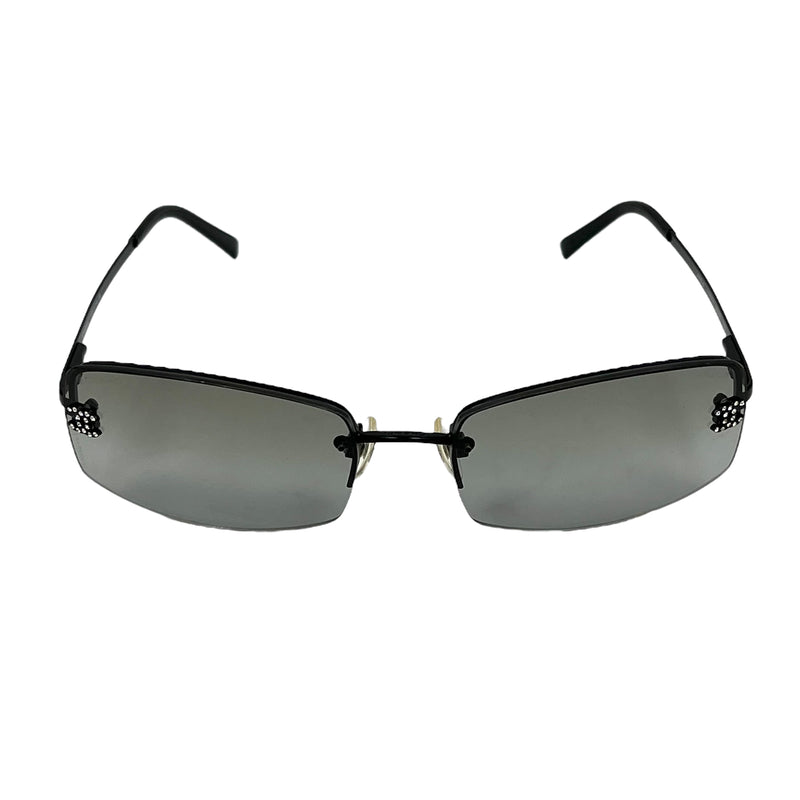 CHANEL CC Rhinestone Sunglasses