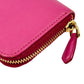 PRADA Round Zip Compact Wallet Coin Purse - Pink