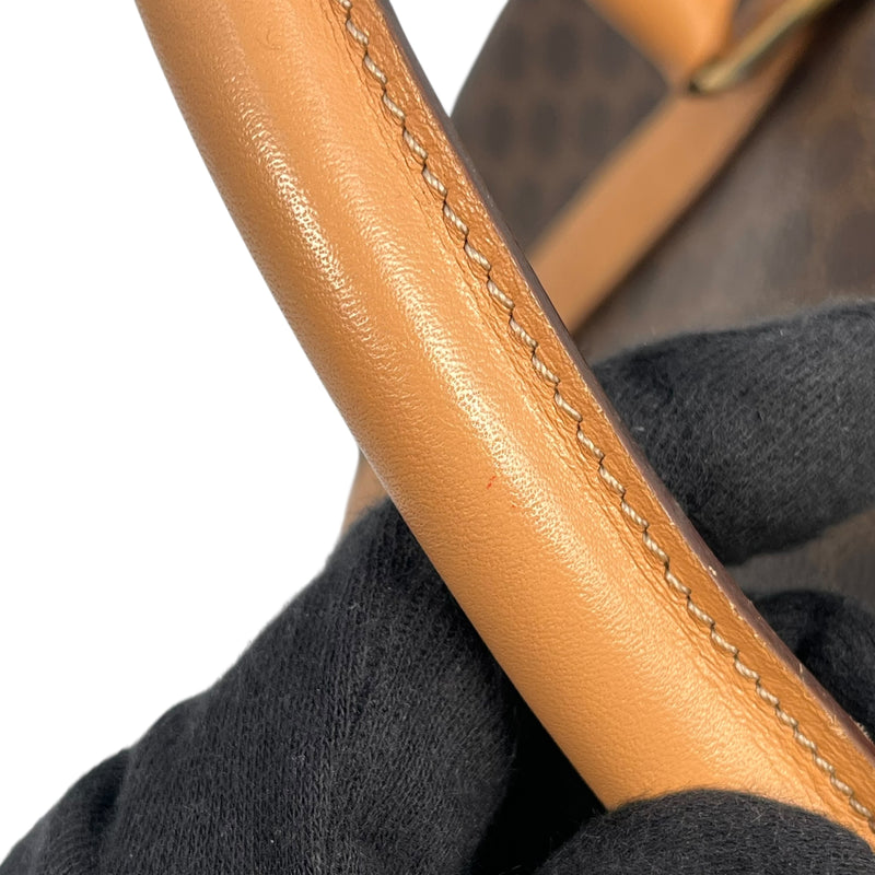 CELINE Macadam Boston Hand Bag - Brown